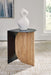 Signature Design Black/Natural Accent Table