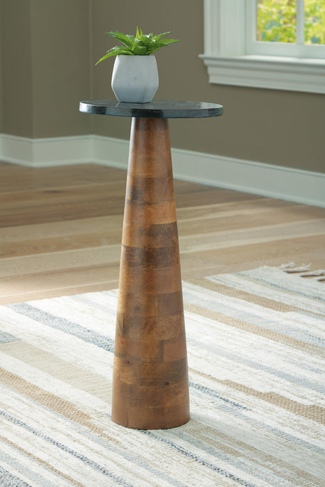 Signature Design Brown/Black Accent Table