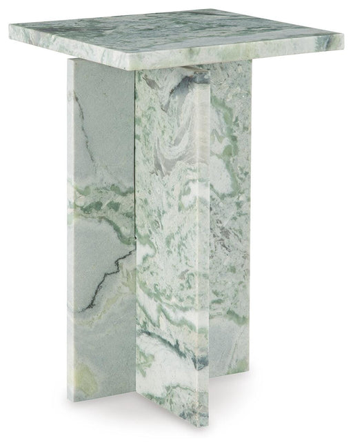 Signature Design White/Green Accent Table