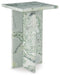 Signature Design White/Green Accent Table