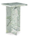 Signature Design White/Green Accent Table