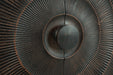 Signature Design Distressed Black Accent Cabinet