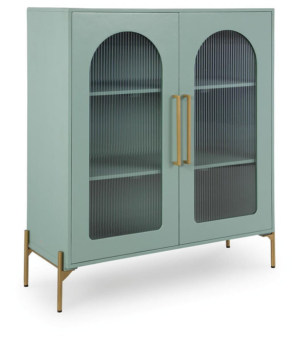 Signature Design Light Green Accent Cabinet