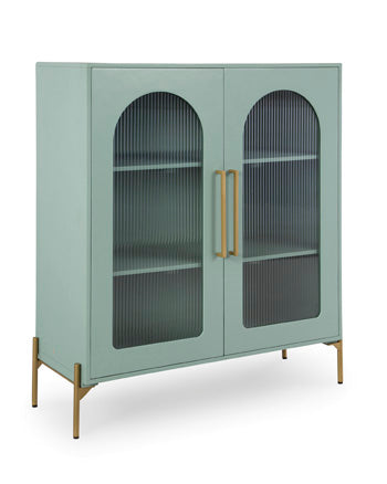 Signature Design Light Green Accent Cabinet