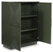 Signature Design Dark Green Accent Cabinet