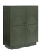 Signature Design Dark Green Accent Cabinet