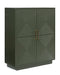 Signature Design Dark Green Accent Cabinet