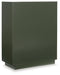 Signature Design Dark Green Accent Cabinet