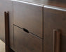 Signature Design Medium Brown Accent Cabinet