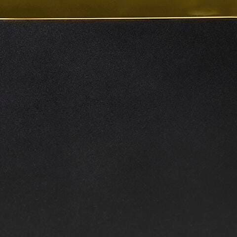 Signature Design Black/Gold Finish Accent Table with Speaker