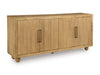 Signature Design Light Antique Beige Accent Cabinet