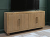 Signature Design Light Antique Beige Accent Cabinet