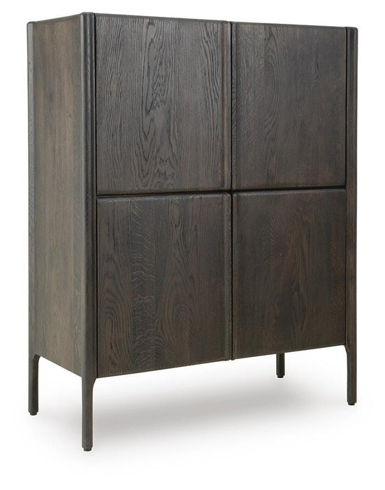 Signature Design Espresso Brown Accent Cabinet
