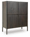 Signature Design Espresso Brown Accent Cabinet