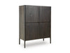 Signature Design Espresso Brown Accent Cabinet