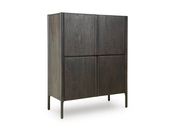 Signature Design Espresso Brown Accent Cabinet