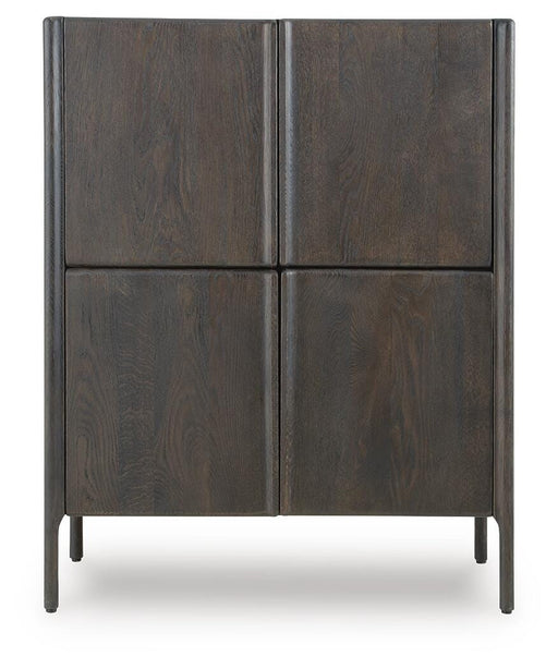 Signature Design Espresso Brown Accent Cabinet