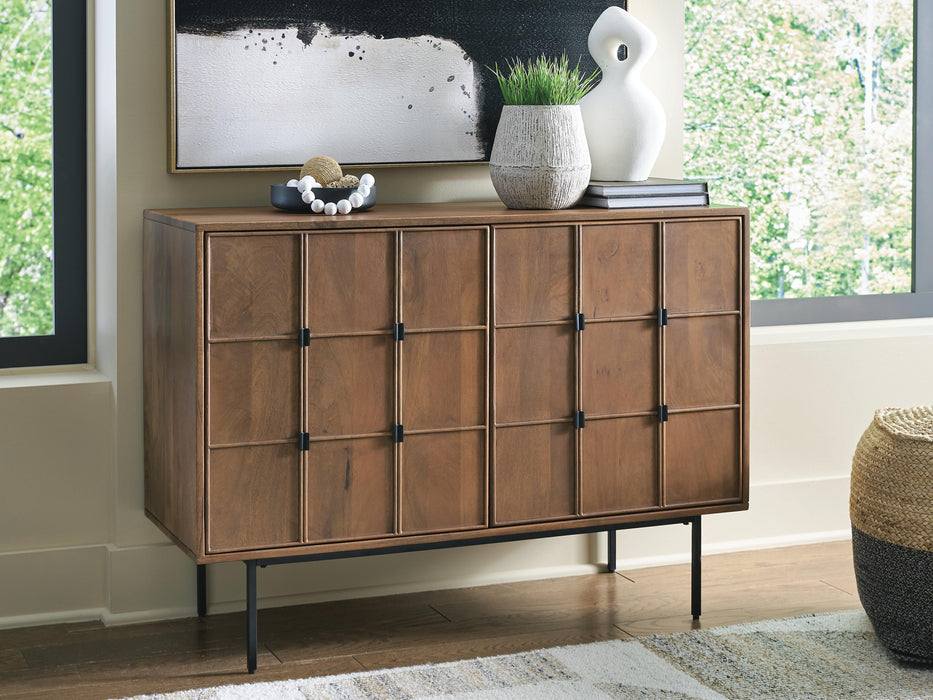 Signature Design Brown Accent Cabinet
