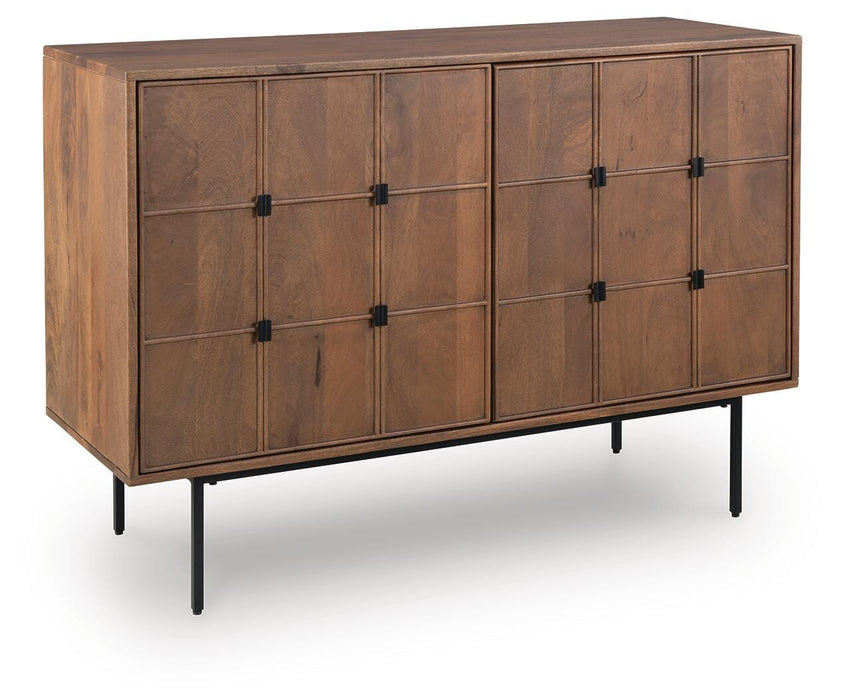 Signature Design Brown Accent Cabinet