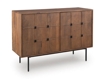 Signature Design Brown Accent Cabinet