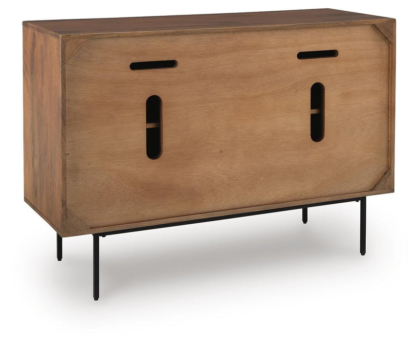 Signature Design Brown Accent Cabinet