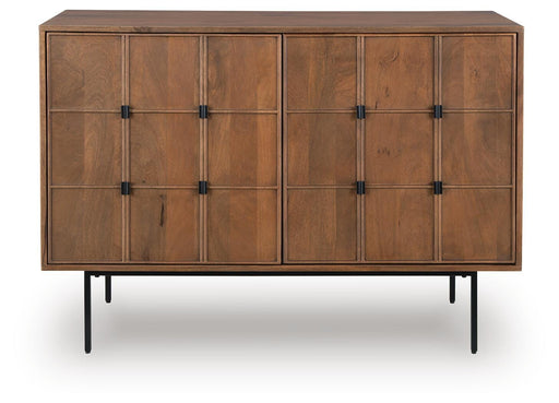Signature Design Brown Accent Cabinet