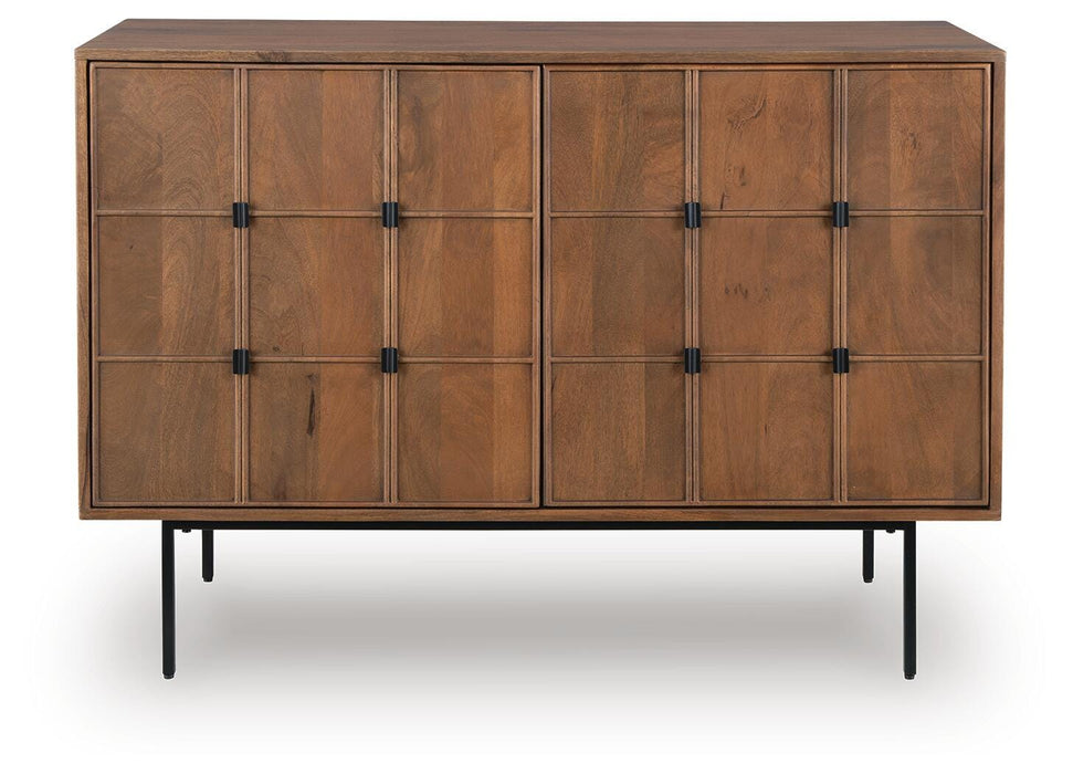 Signature Design Brown Accent Cabinet