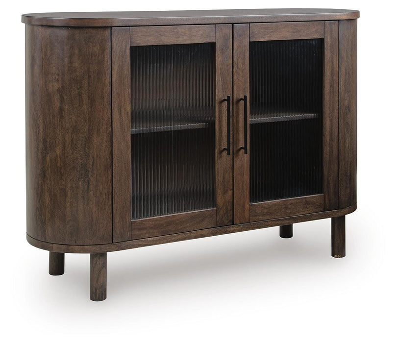 Signature Design Medium Brown Accent Cabinet