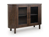 Signature Design Medium Brown Accent Cabinet
