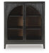 Signature Design Black/Brown Bar Cabinet
