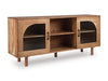 Signature Design Natural Brown Accent Cabinet