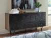 Signature Design Multi Brown Accent Cabinet