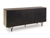 Signature Design Multi Brown Accent Cabinet