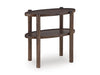 Signature Design Gray Brown Accent Table