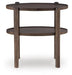 Signature Design Gray Brown Accent Table