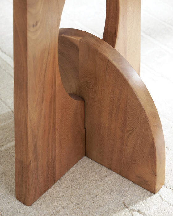 Signature Design Brown Accent Table