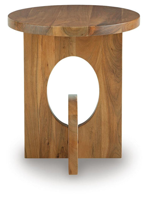 Signature Design Brown Accent Table