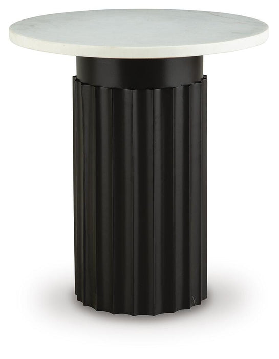 Signature Design Black/White Accent Table