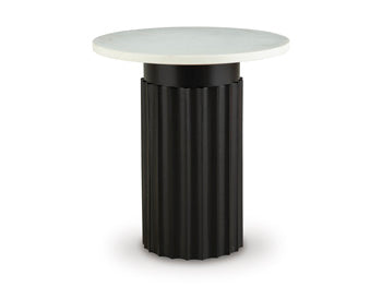 Signature Design Black/White Accent Table