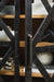 Signature Design Black/Brown Accent Cabinet