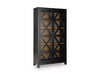 Signature Design Black/Brown Accent Cabinet