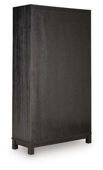 Signature Design Black/Brown Accent Cabinet