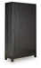 Signature Design Black/Brown Accent Cabinet