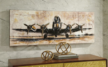 Signature Design Brown/Black Wall Art