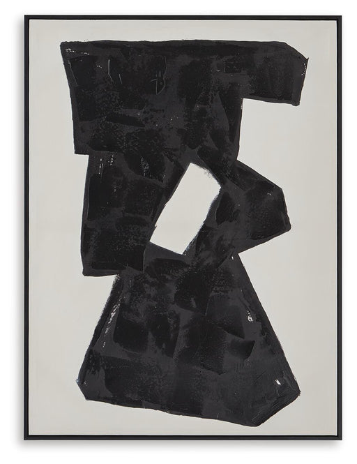 Signature Design Black/Cream Wall Art