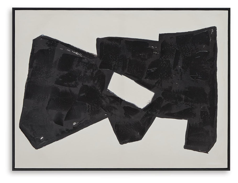 Signature Design Black/Cream Wall Art