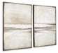 Signature Design Tan/Brown Wall Art Set (2/CN)