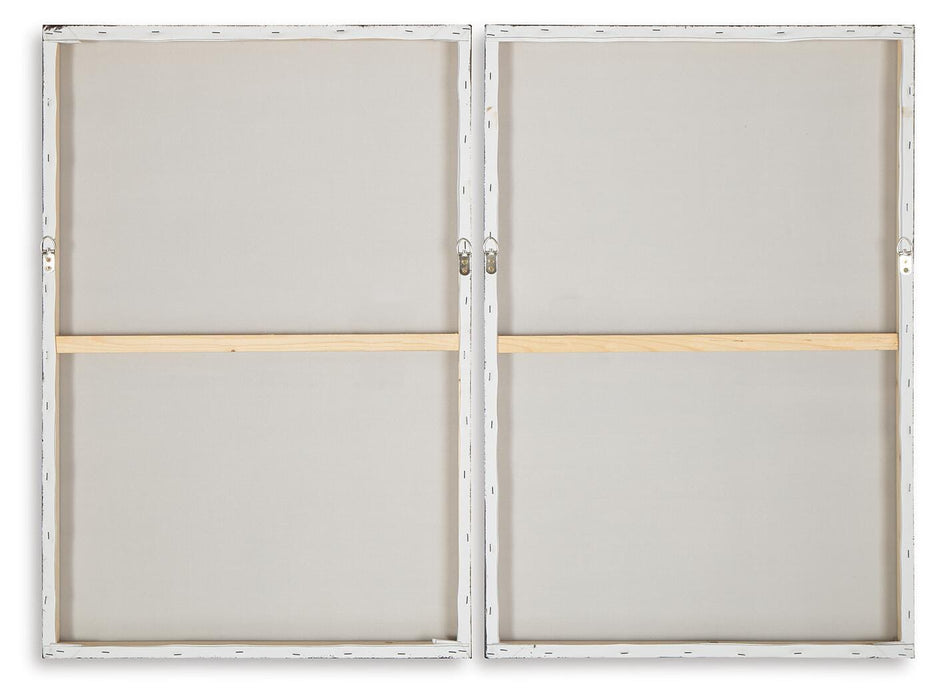 Signature Design Tan/Brown Wall Art Set (2/CN)