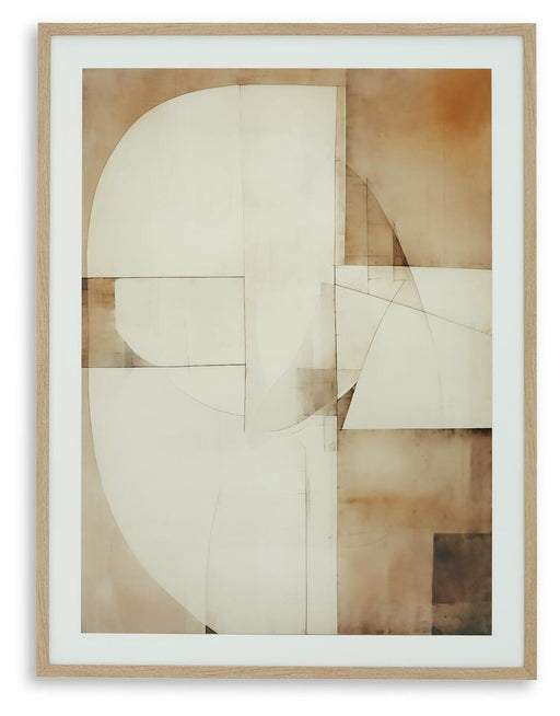 Signature Design Brown/Tan/White Wall Art