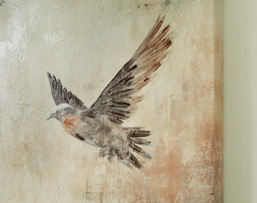 Signature Design Gray/Brown Wall Art